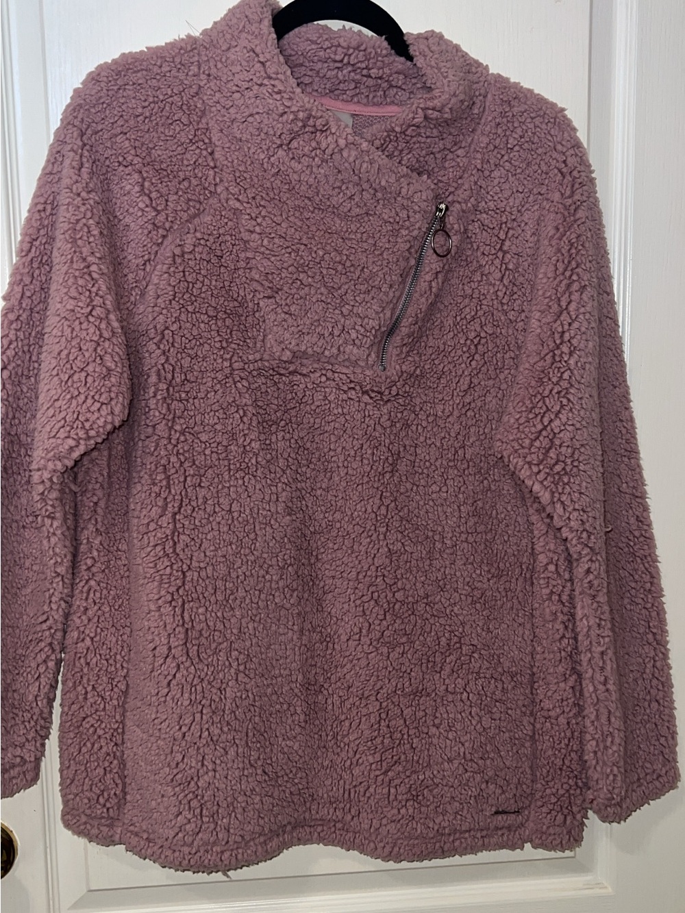 ZeroXposur Mauve Pink Fleece Pullover Sweater